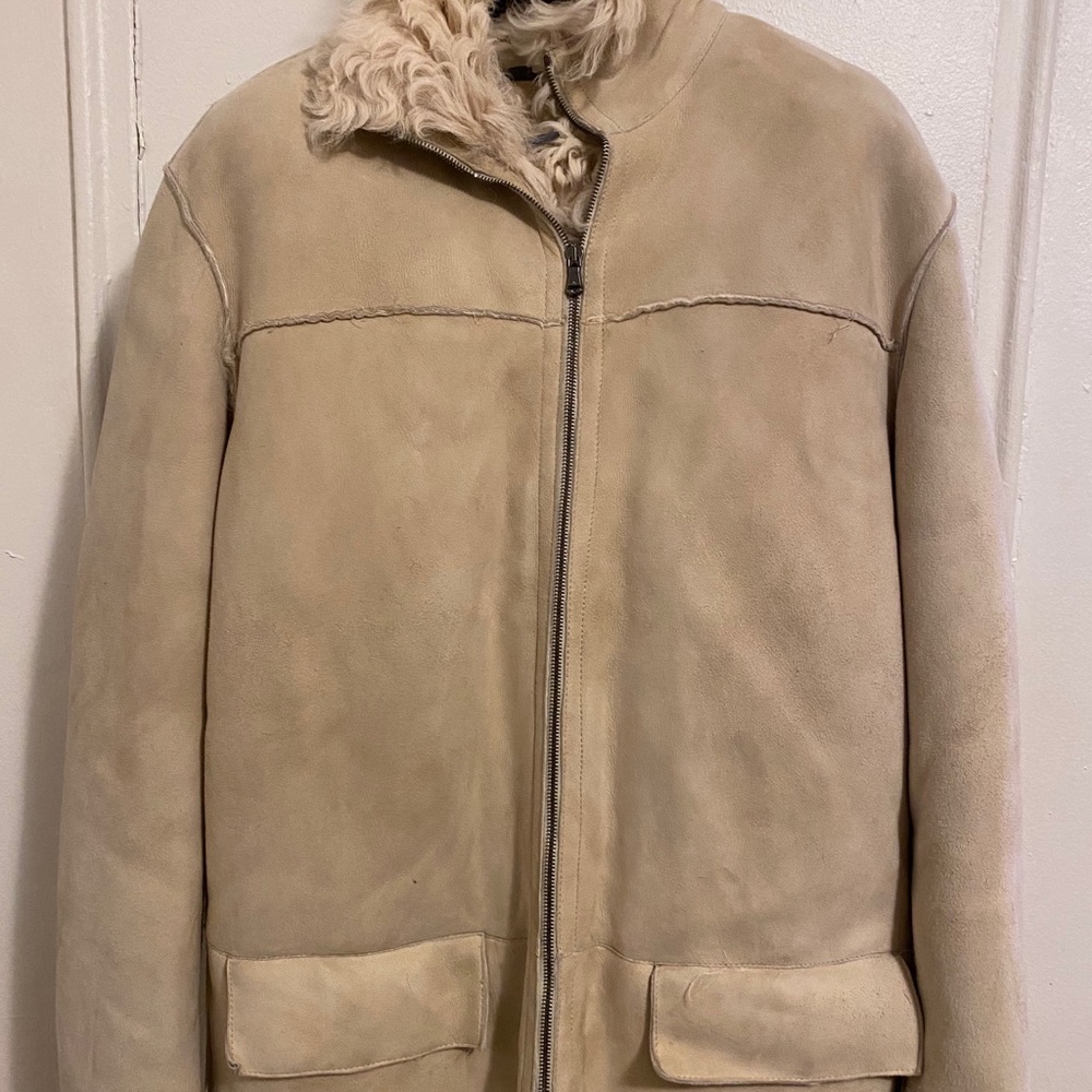 🔥John Varvatos Shearling🔥 limited edition